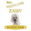 Persönlicher Kampfschmuser - Pudel