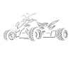 Motorrad Quad