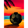 Inselpalme Fußball