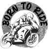 Moto née pour rouler