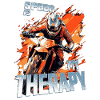 Speed is my Therapy - Dirtbike Motocross Spruch