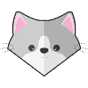 Chat simple mignon
