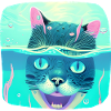 Diving Cat