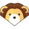 Cute Simple Lion