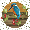 Bunter Vogel