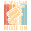 Funny soap making soap merchant