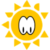 Sun Design/ Sun with Eyes