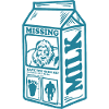 Funny Vintage Missing Bigfoot Carton Milk