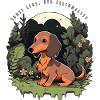 Dachshund Kawaii Puppy Dog Design