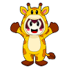 Costume de girafe