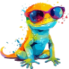 Djibril the lizard