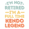 Retired and kendo legend