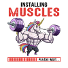 Installing Muscles Please Wait