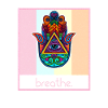 Yoga Hamsa occhio mano meditazione simbolo segno