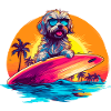 Surfin' Pup Vibes