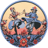 Sorbische Folklore – Tanzszene
