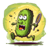 Pickleball Picklepaddle Pickle Sport