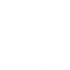 Crâne hurlant enflammé (blanc)