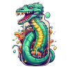 Basilisk Tattoo Drawing