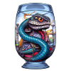 Basilisk Tattoo Drawing