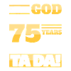 Sjov 75 års fødselsdag - 75 år