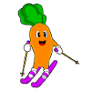 Carrot Skier Ski