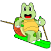 Turtle Skier Ski