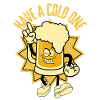 Retro Funny Beer