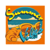 Summer vibes Retro style