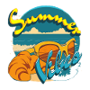 Summer vibes Retro style