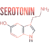 serotonin molecule