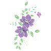Fleur violette