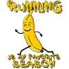 Running Race Banana Running