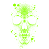 Totenkopf Alien Trendy