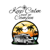 Camper Motorhome Saying-Keep Calm and go camping