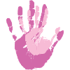 Mama und Ich Handflächen