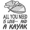 Kayaking Kayaker Saying Rowing Gift