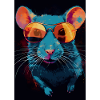 Rat Astronaut Galaxy