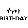 HAPPY BIRTHDAY
