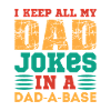 Ik bewaar al mijn vadergrappen in een Dad-a-base - Leuk cadeau