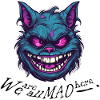 Chat fou du Cheshire