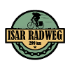 Isar Radweg Sticker