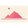 Rote Berge