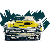Retro car