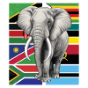 Elephant flags of Africa