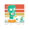 Zombie Halloween Kaffee