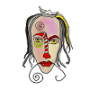 Comic art portrait