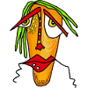 Comic Gesicht Art Portrait