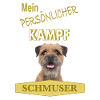 Persönlicher Kampfschmuser - Border Terrier
