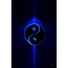 Yin Yang blue 1
